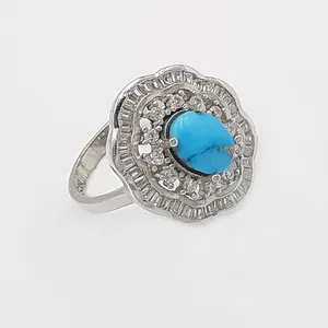 انگشتر نقره زنانه مدل 05