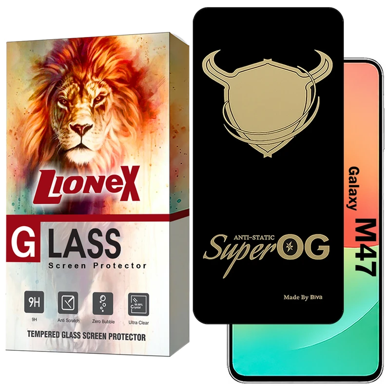 محافظ صفحه نمایش لایونکس مدل SOLOG مناسب برای گوشی موبایل سامسونگ Galaxy M47 5G