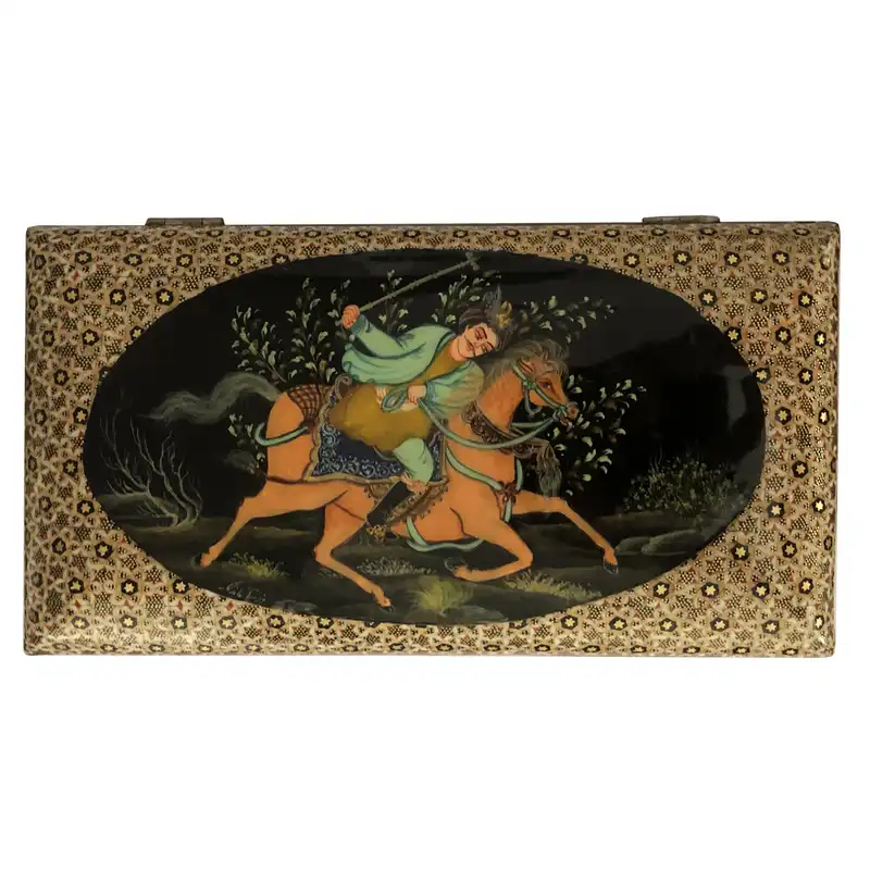 جعبه کارد و چنگال خاتم کاری کد F6T4