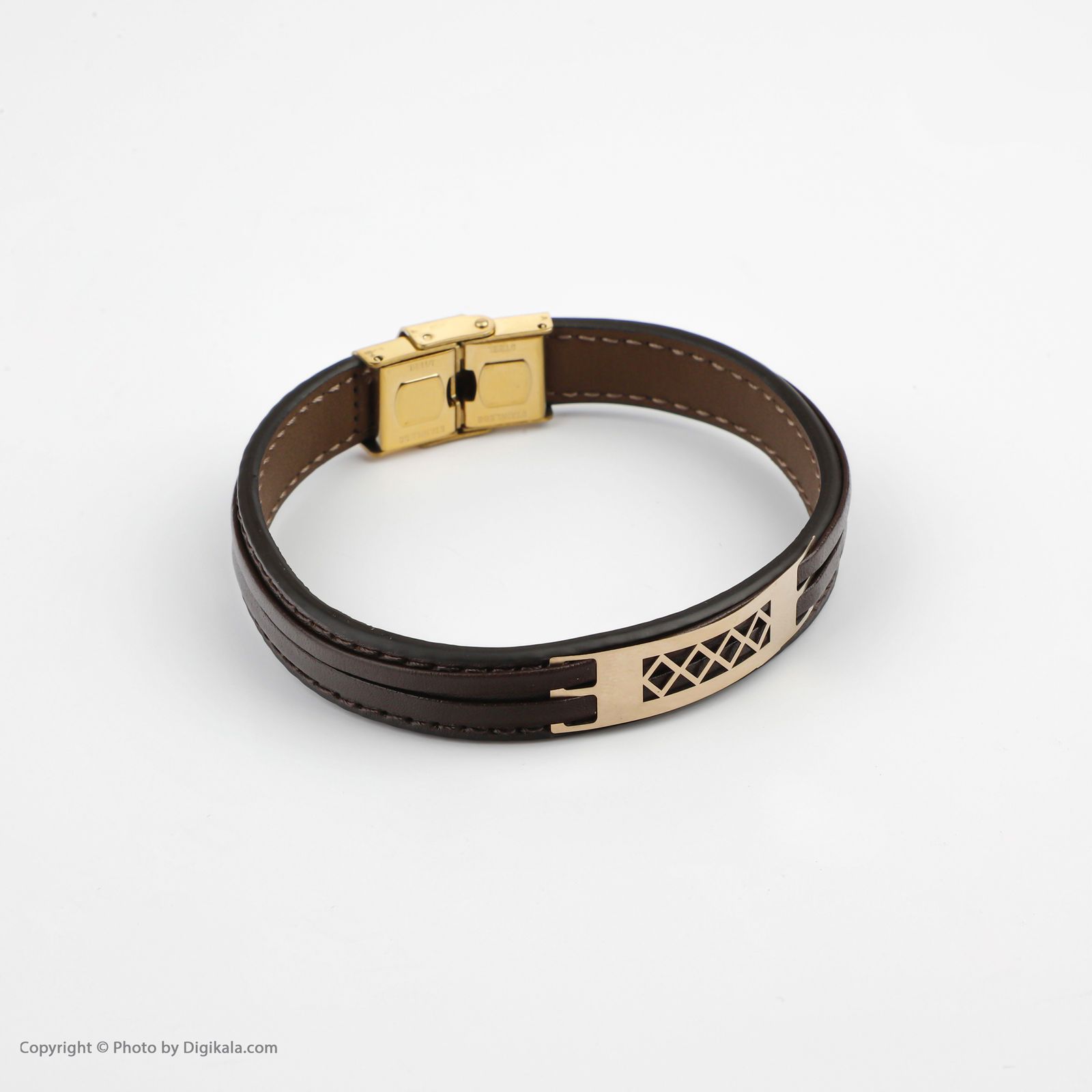 دستبند طلا 18 عیار مردانه مایا ماهک مدل MB1491 -  - 3