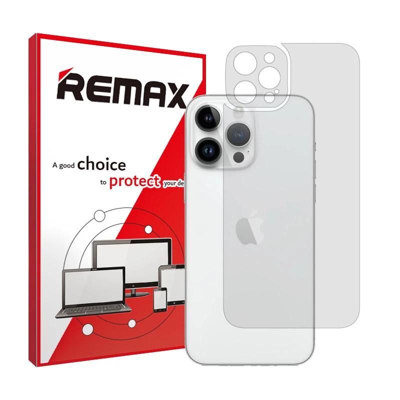 محافظ پشت گوشی شفاف ریمکس مدل HyGEL مناسب برای گوشی موبایل اپل iPhone 14 Pro Max