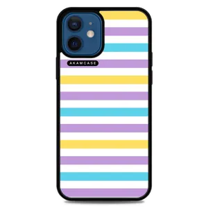 AKAM AMC-WA12M-PASTEL PATTERN7 Cover For Apple iPhone 12 Mini
