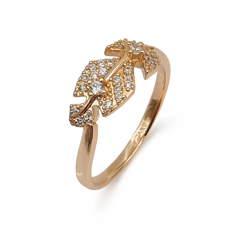 انگشتر زنانه مدل پیکان کد 4195 cm