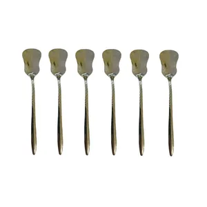 قاشق بستنی خوری مدل طنابی کد 756 مجموعه 6 عددی