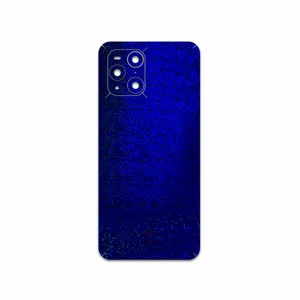 MAHOOT Blue-Holographic Cover Sticker for Oppo Find X3 Pro