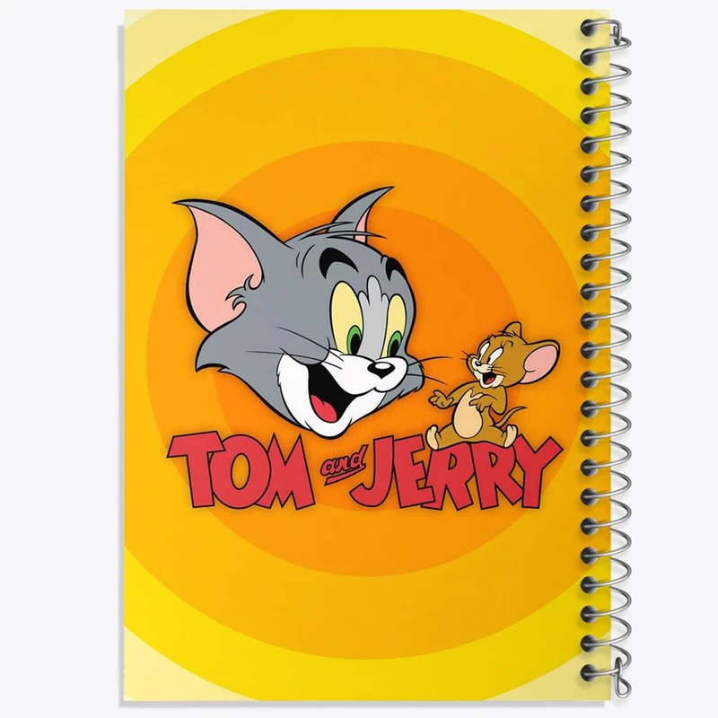 دفتر نقاشی 50 برگ خندالو مدل تام و جری Tom And Jerry کد 10728
