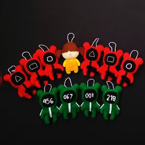 آویز نمدی مدل Sqide game مجموعه 11 عددی