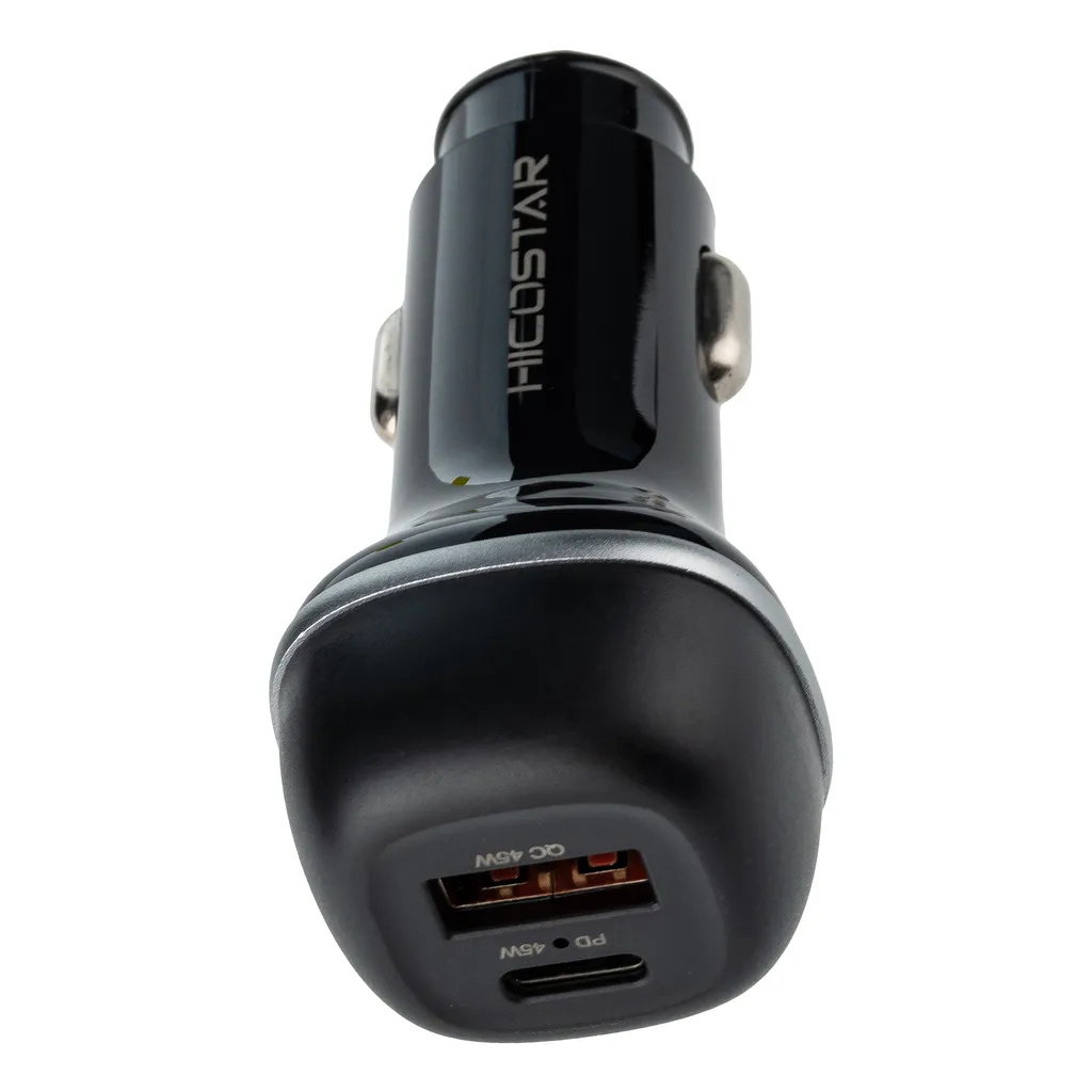 شارژر فندکی 90 وات دو پورت هایکواستار مدل HS-CC26