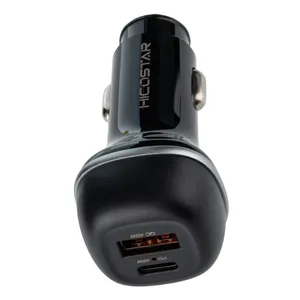 شارژر فندکی 90 وات دو پورت هایکواستار مدل HS-CC26