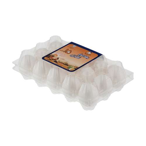 تخم مرغ رها مرغ تهران بسته 15 عددی