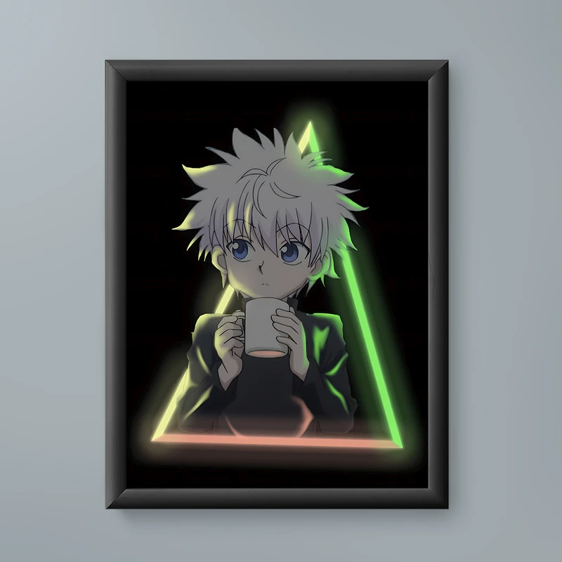 تابلو مدل انیمه کیلوا زولدیک هانتر ایکس هانتر Killua Zoldyck Hunter × Hunter anime 06