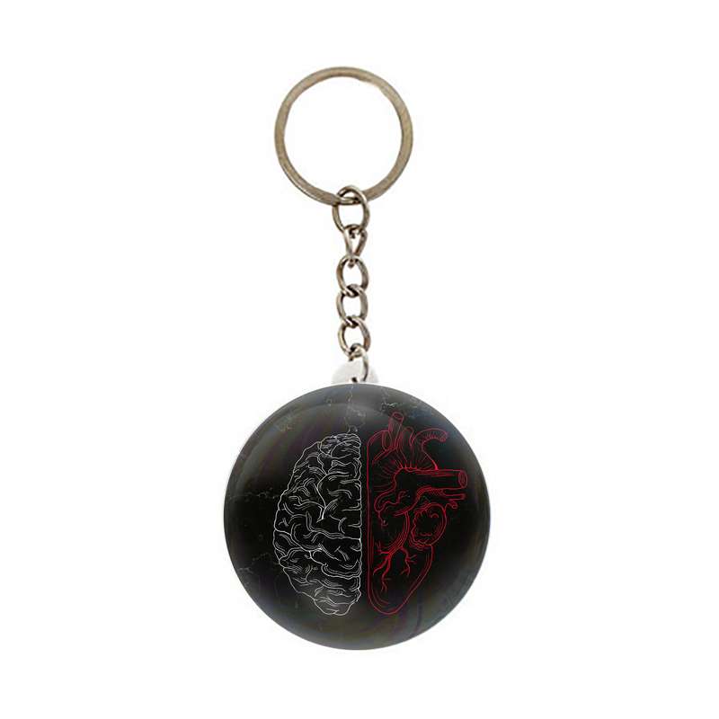 جاکلیدی عرش مدل فانتزی قلب و مغز کد Asj3652 جاکلیدی عرش مدل فانتزی قلب و مغز کد Asj3652