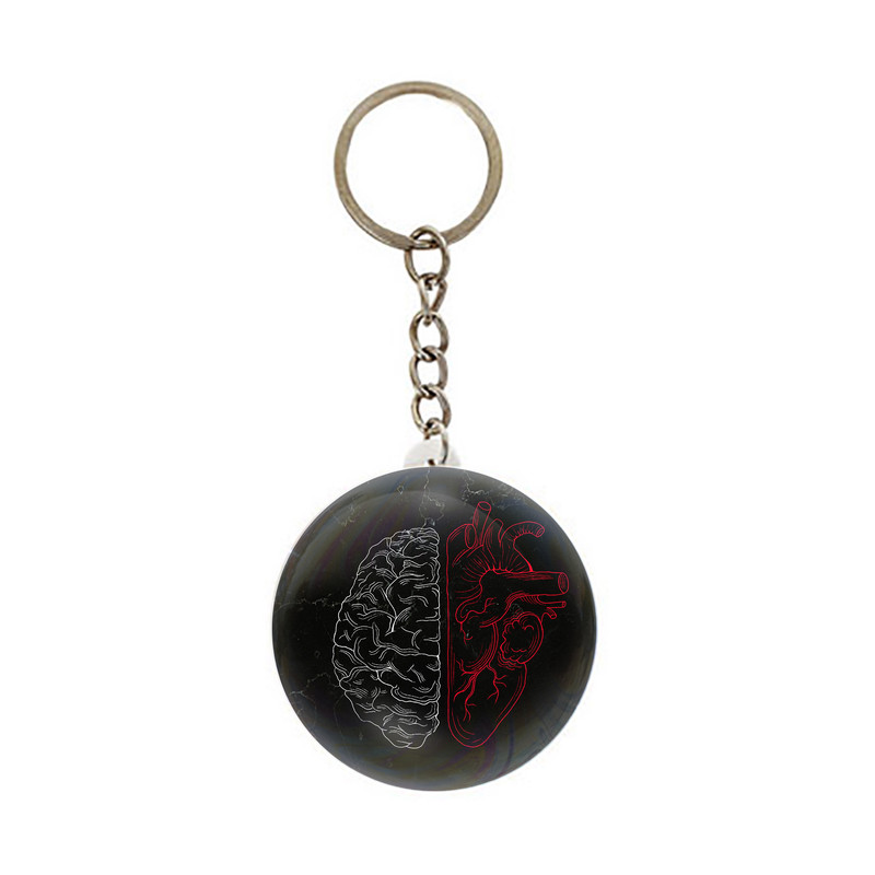 جاکلیدی عرش مدل فانتزی قلب و مغز کد Asj3652 جاکلیدی عرش مدل فانتزی قلب و مغز کد Asj3652