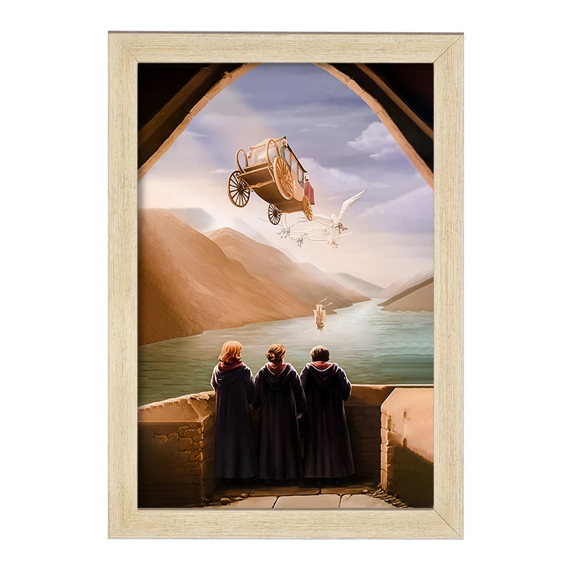 تابلو خندالو مدل هری پاتر (Harry Potter) کد F4451