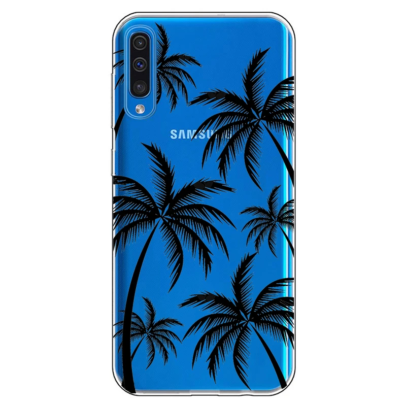 کاور مگافون طرح نخل مدل C52-B مناسب برای گوشی موبایل سامسونگ Galaxy A50 / A50 S / A30 S
