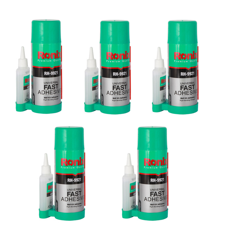 چسب فوری رونیکس مدل RH-9921G حجم 400 میلی لیتر بسته 5 عددی