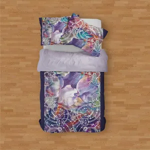 سرویس روتختی مدوپد طرح معرکه مدل mod00465 یک نفره 4 تکه