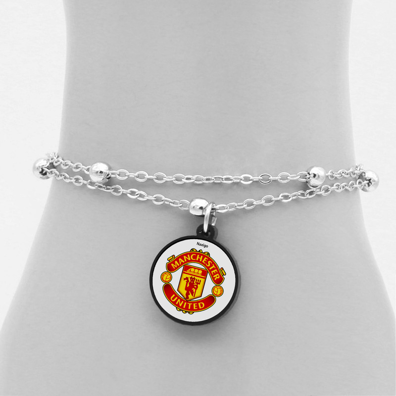 پابند زنانه ناکسیگو مدل شب تاب طرح منچستر یونایتد کد LB7404