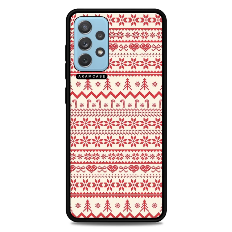 کاور آکام مدل AMC-WSGA72-CHRISTMAS-1 مناسب برای گوشی موبایل سامسونگ Galaxy A72