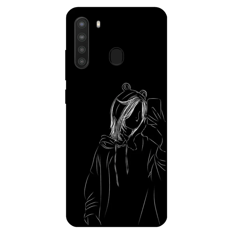 کاور مگافون کد 1841 مناسب برای گوشی موبایل سامسونگ Galaxy A21 