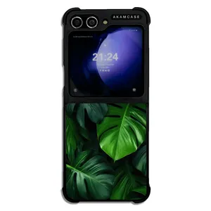 AKAM AMC-WSGZFLIP5-LEAVES-33 Cover For Samsung Galaxy Z Flip 5