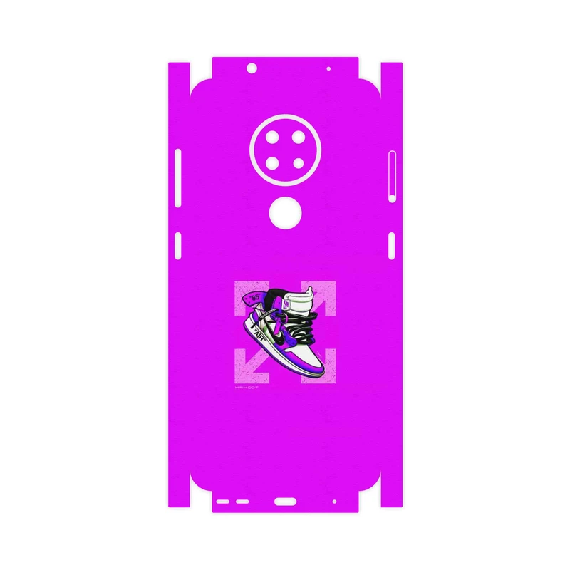 برچسب پوششی ماهوت مدل Nike Air Sneaker Digital Art-FullSkin مناسب برای گوشی موبایل نوکیا 7.2
