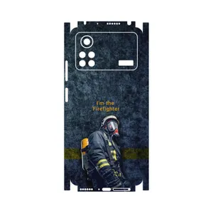MAHOOT Firefighter-FullSkin Cover Sticker for Xiaomi Poco X4 Pro 5G