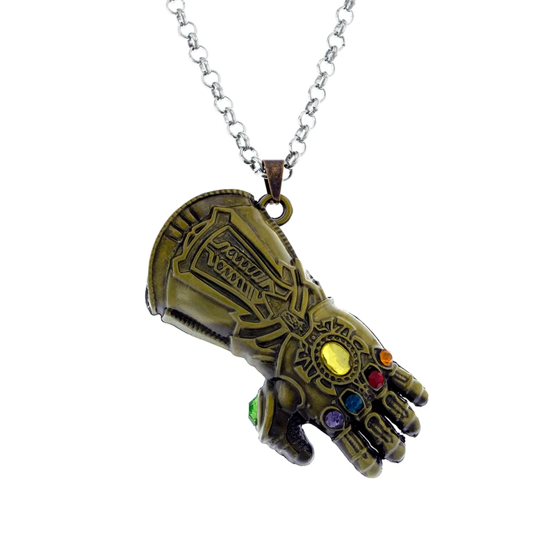 گردنبند مردانه برانت مدل دست تانوس اونجرز