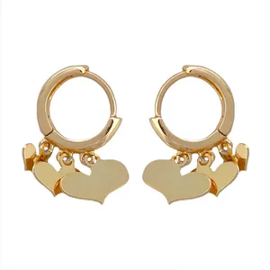 گوشواره زنانه ژوپینگ مدل قلب کد E4189