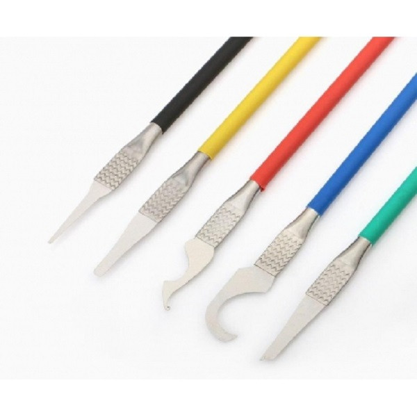 تیغ و کاردک تعویض آی سی مدل TE-018 مجموعه 5 عددی