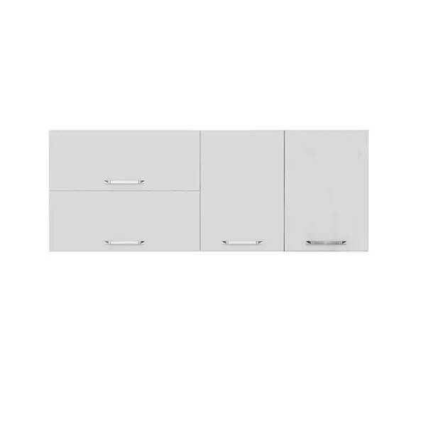 کابینت دیواری فلفور کابینت مدل A- 180 cm مجموعه دو عددی