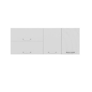 کابینت دیواری فلفور کابینت مدل A- 180 cm مجموعه دو عددی