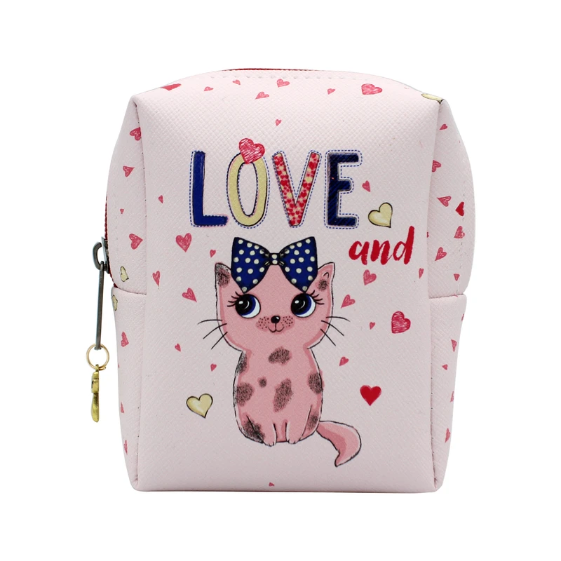 کیف لوازم آرایش دخترانه مدل پیشی کد IDM 501