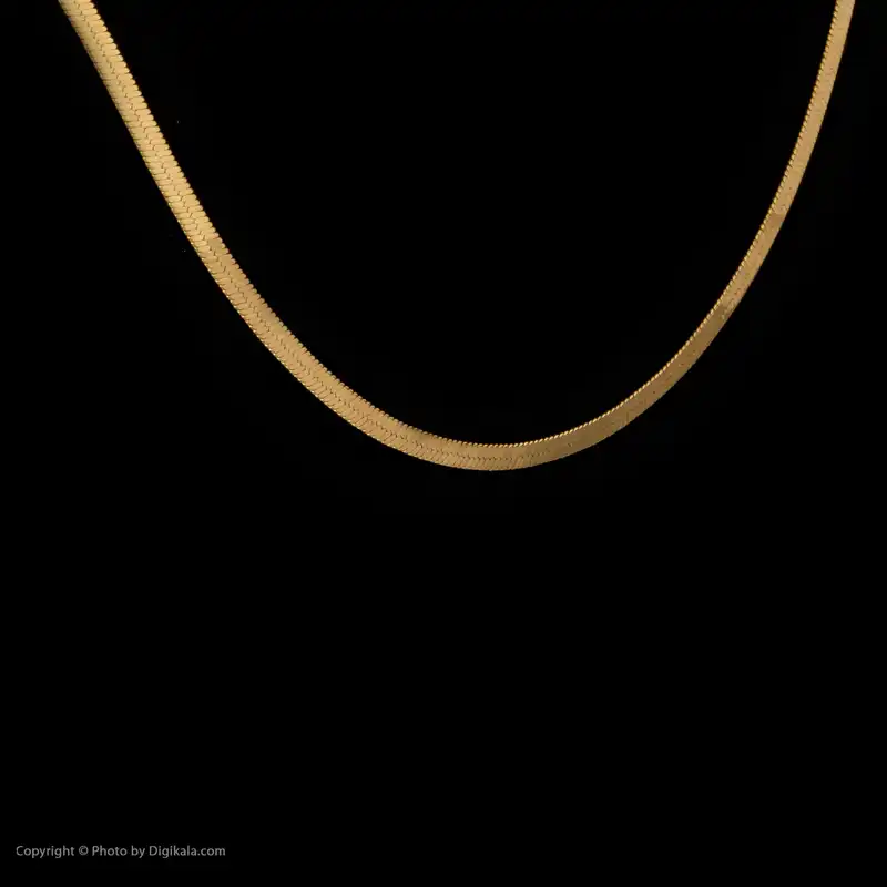 گردنبند طلا 18 عیار زنانه مایا ماهک مدل MM1272 طرح نفرتیتی - هرینگبون