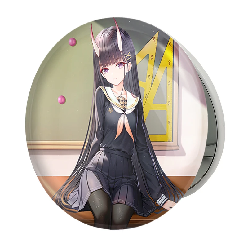 آینه جیبی خندالو طرح بازی آزور لین (Azur Lane) مدل تاشو کد 34281