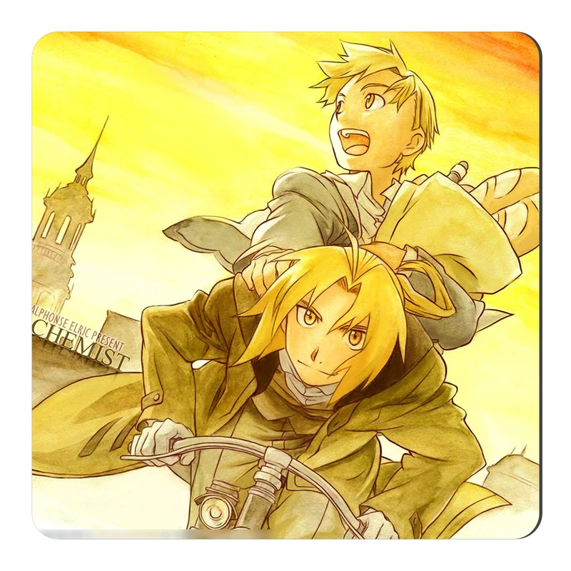 	 مگنت طرح انیمه کیمیاگر تمام فلزی کد NIM2902