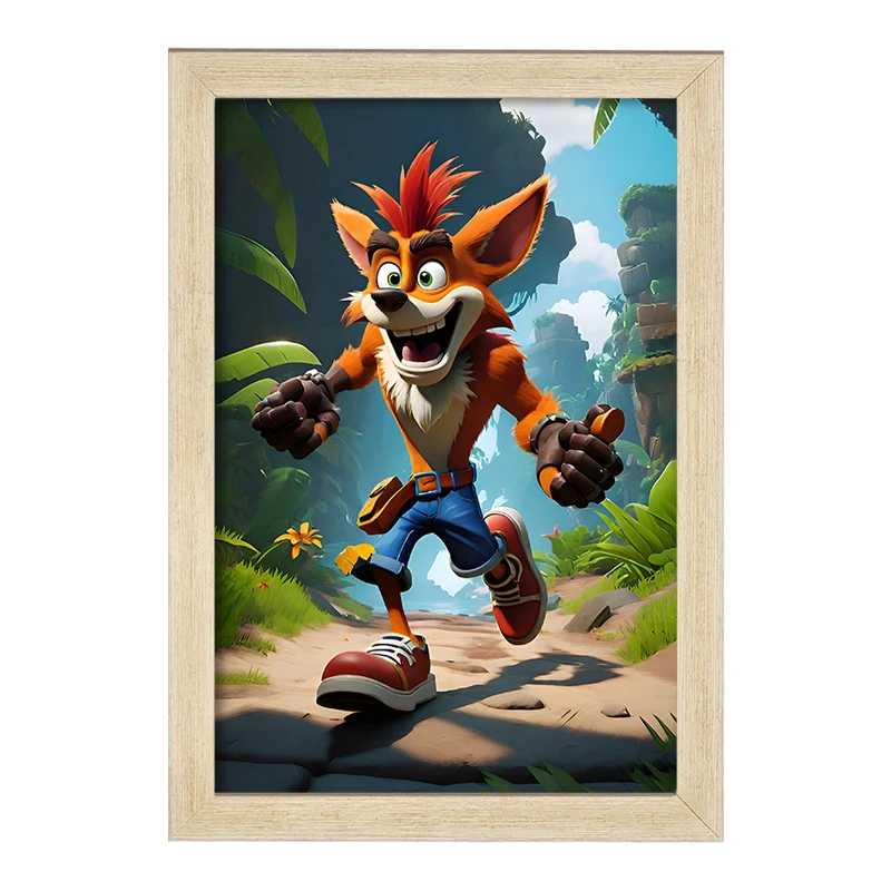 تابلو خندالو مدل کراش باندیکوت (Crash Bandicoot) کد F11711