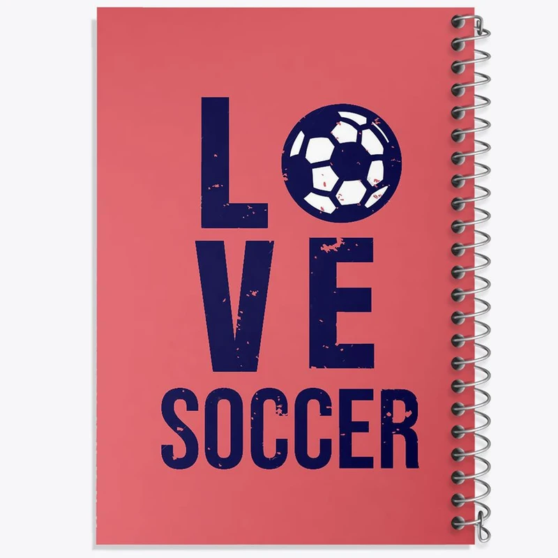 دفتر نت موسیقی 50 برگ خندالو مدل فوتبال Football کد 25945