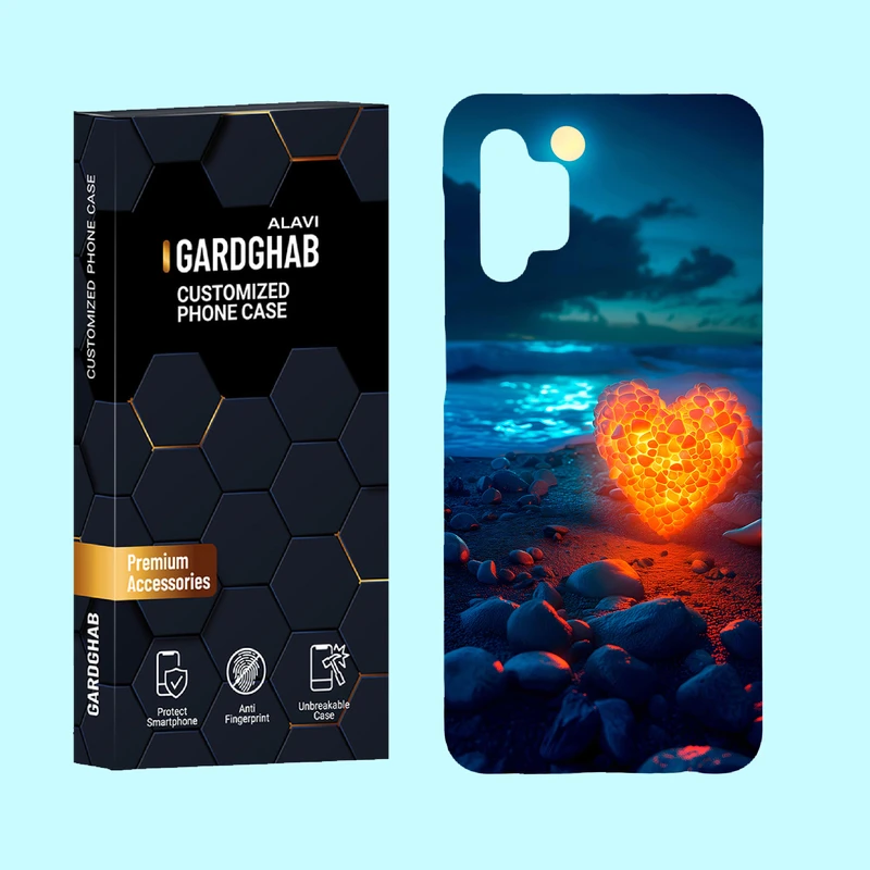 کاور گارد قاب علوی مدل عاشقانه مناسب برای گوشی موبایل سامسونگ Galaxy A32 5G / M32 5G