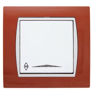 کلید تک پل پارت الکتریک مدل کراکس آذین کد 5001W4008