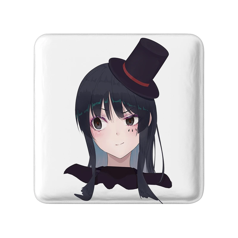 مگنت خندالو طرح میو انیمه كي اون مدل مربعی کد 34163