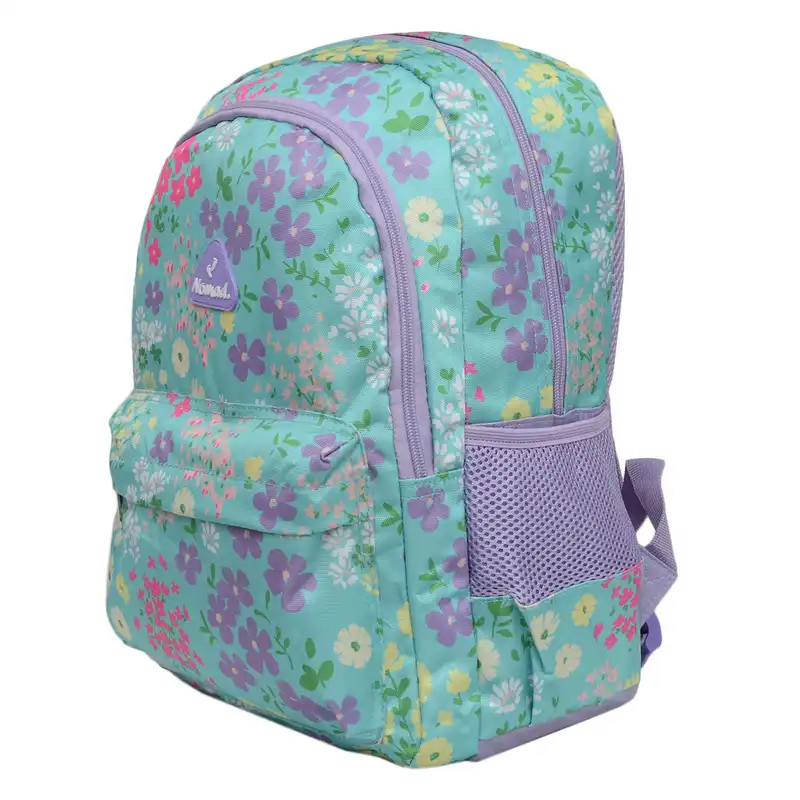 کوله پشتی نومد مدل FLOWER CUTE به همراه کیف غذا و جامدادی