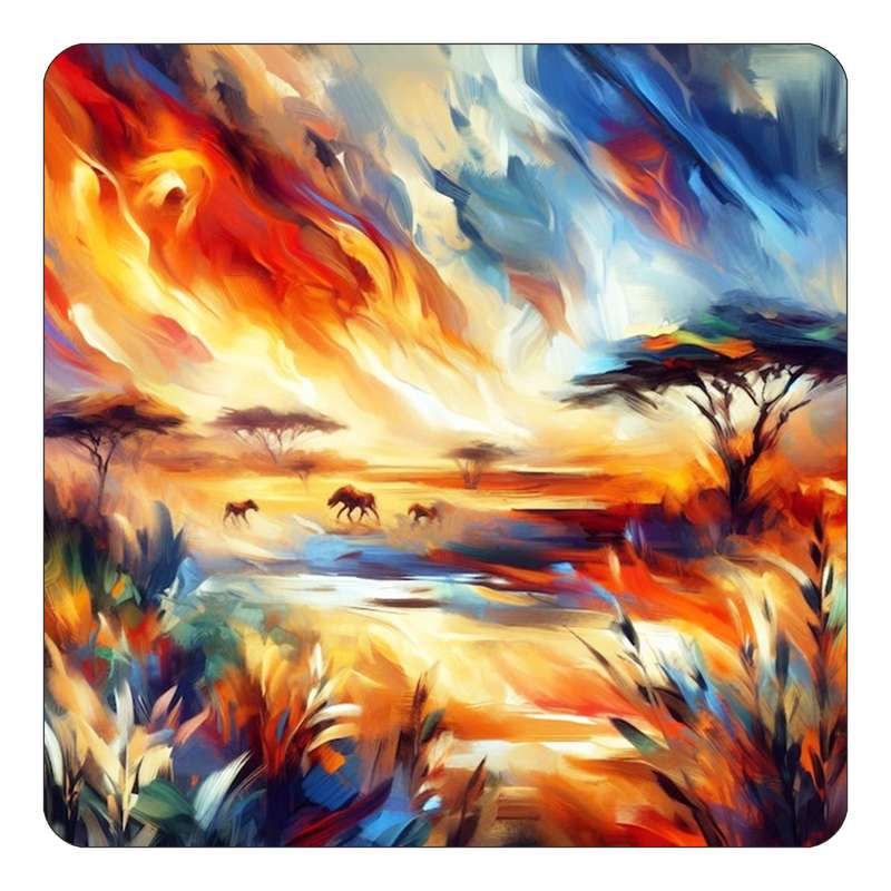 مگنت کاکتی طرح نقاشی رنگ روغن مدل mp69287