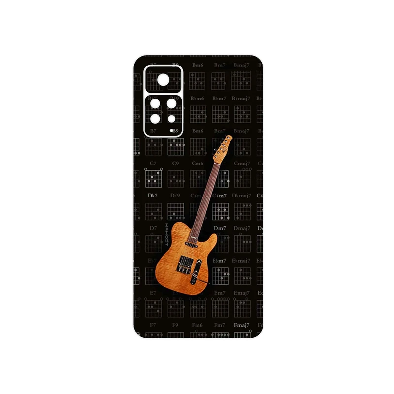 برچسب پوششی ماهوت مدل Guitar_Instrument مناسب برای گوشی موبایل شیائومی Redmi Note 11 Pro Plus 5G (India)