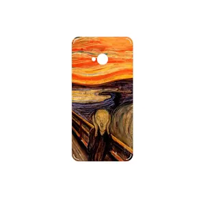 MAHOOT The Scream of Munch Cover Sticker for HTC One