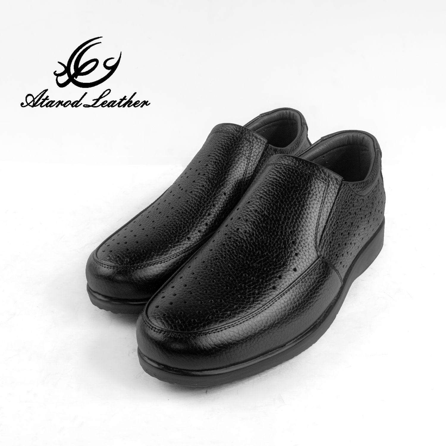 کفش روزمره مردانه چرم عطارد مدل چرم طبیعی کد SH54 -  - 6