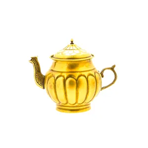 قوری برنجی مدل ترک دار کد 2785