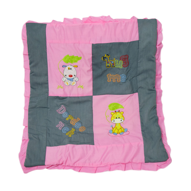  سرویس خواب 4 تکه نوزاد دوردونه طرح Hug Me