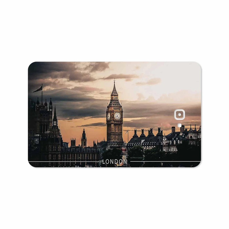برچسب پوششی ماهوت مدل London City مناسب برای تبلت سامسونگ Galaxy Tab A 10.1 2016 T580