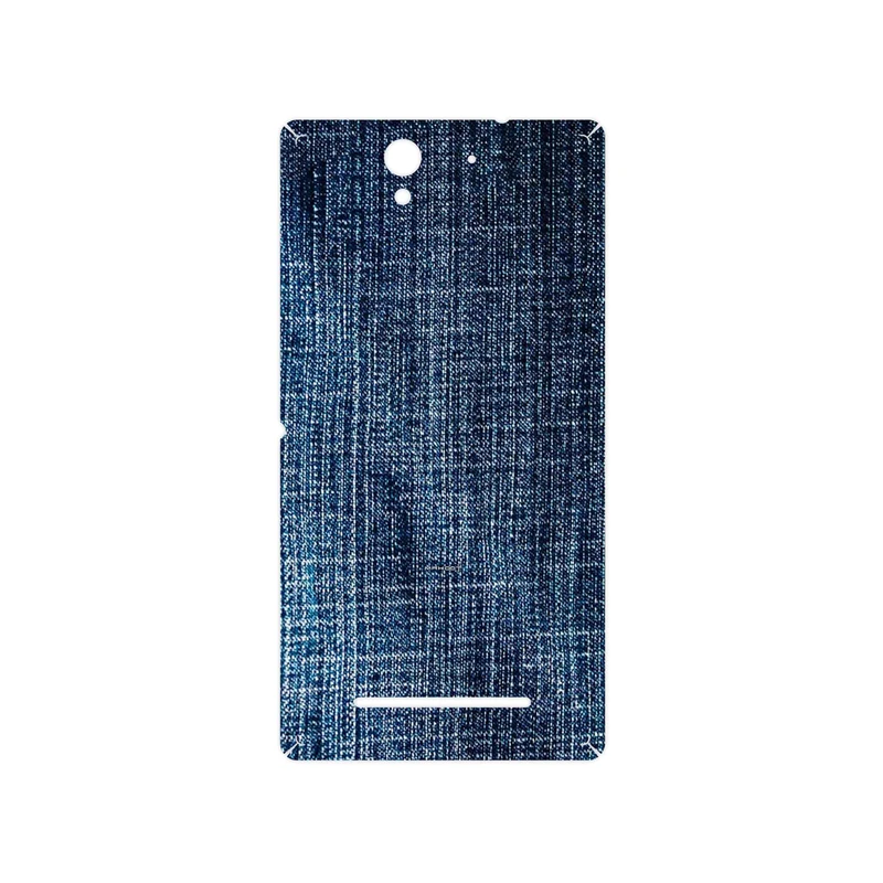 برچسب پوششی ماهوت مدل Fabric Texture 3 مناسب برای گوشی موبایل سونی Xperia C3 Dual